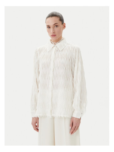 Bruuns Bazaar Риза Ardadia BBW4397 Бял Regular Fit