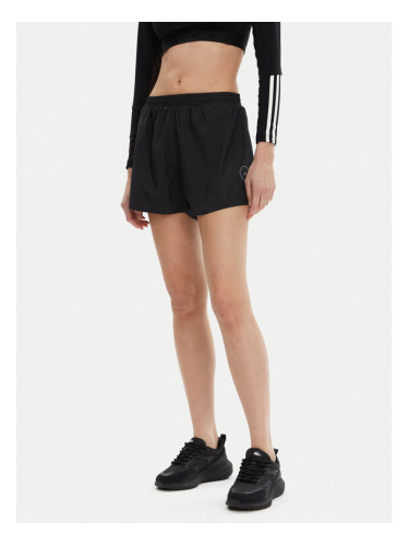adidas by Stella McCartney Спортни шорти TruePace IT9728 Черен Loose Fit