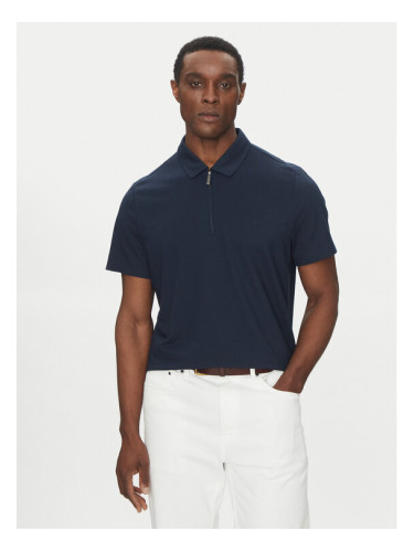 Michael Kors Тениска с яка и копчета CS552HOHFK Тъмносин Regular Fit