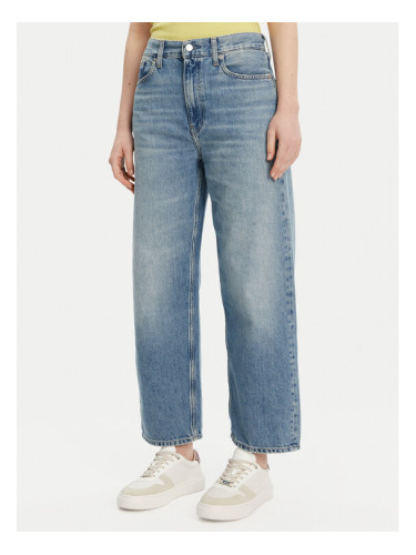 Calvin Klein Jeans Дънки J20J225604 Син Straight Fit