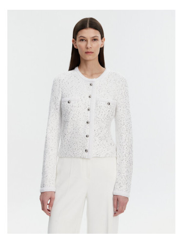 MICHAEL Michael Kors Кардиган MF460Z6F5L Бял Regular Fit