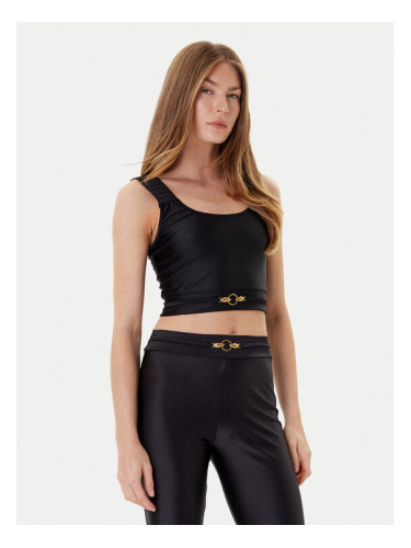 Just Cavalli топ 78PAM2A6 Черен Slim Fit