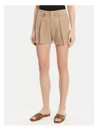 Guess Шорти от плат W5GD1J WG8N0 Бежов Relaxed Fit