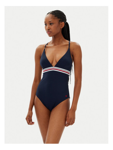 Tommy Hilfiger Бански костюм UW0UW05847 Тъмносин