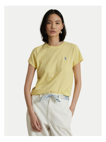 Polo Ralph Lauren Тишърт 211898698033 Жълт Straight Fit