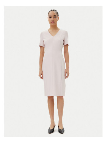 BOSS Ежедневна рокля Damaisa 50490044 Розов Slim Fit