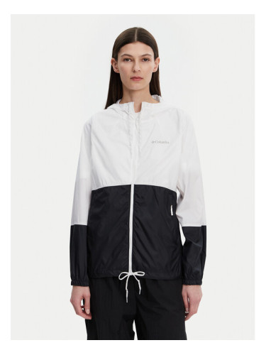 Columbia Ветровка Flash Forward™ II 2116531 Бял Regular Fit