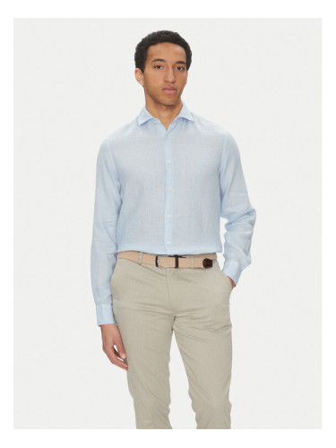 Paul&Shark Риза 25413180CF Светлосиньо Regular Fit