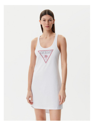 Guess Лятна рокля E5GP01 I3Z14 Бял Regular Fit