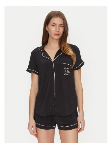 Kate Spade Пижама KSI11506 Черен Regular Fit