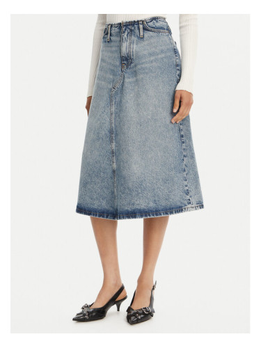 HUGO Дънкова пола 50530310 Син Regular Fit