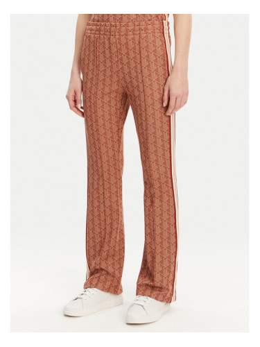 Lacoste Долнище анцуг XF9313 Оранжев Regular Fit