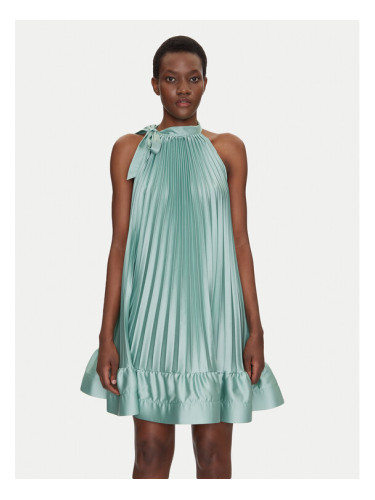 Dixie Коктейлна рокля A319W014A Зелен Regular Fit