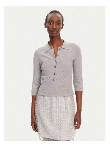 ROTATE Пуловер 113785039 Сив Slim Fit