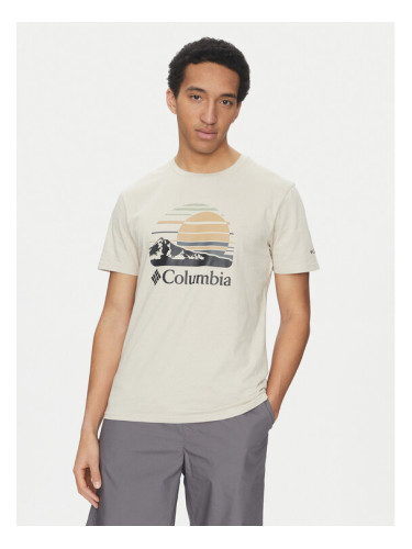 Columbia Тишърт Path Lake™ II Graphic 1934814 Бежов Regular Fit