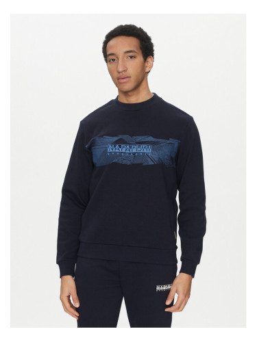 Napapijri Суитшърт B-Vanni NP0A4IC8 Тъмносин Regular Fit