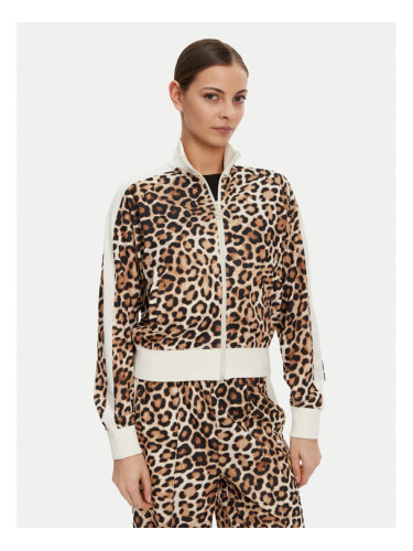 Puma Суитшърт T7 Leo Luxe 632342 Кафяв Regular Fit