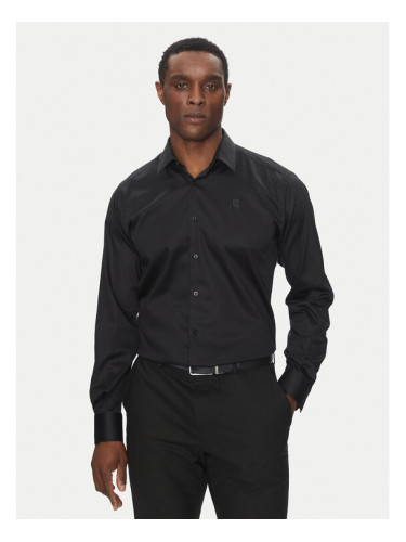 KARL LAGERFELD Риза 605038 552602 Черен Modern Fit