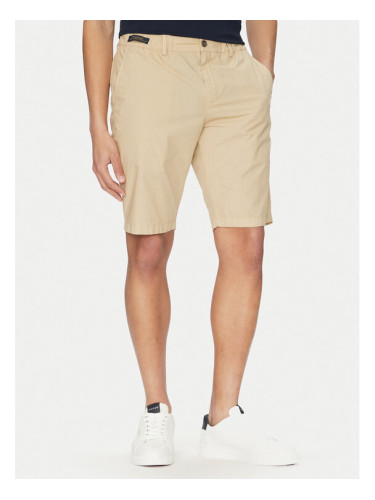 Paul&Shark Шорти от плат 25414026 Бежов Regular Fit