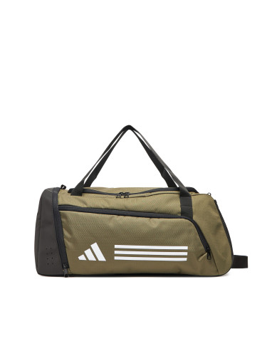 Сак adidas Essentials 3-Stripes Duffel Bag Small IZ1907 Каки