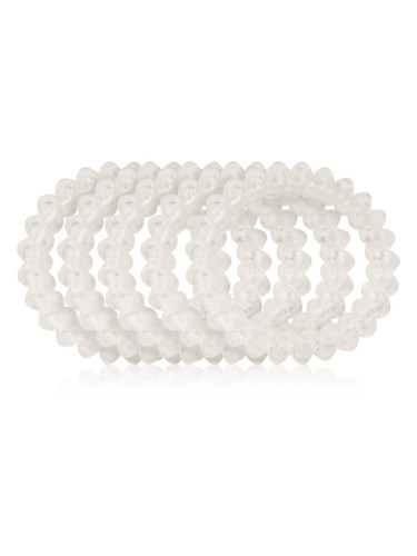 Brushworks Wonder Bobble ластици за коса Clear 5 бр.