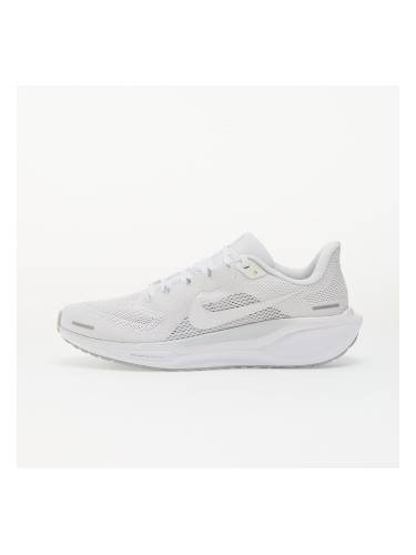 Сникърси Nike Air Zoom Pegasus 41 White/ White-Pure Platinum-Mtlc Silver EUR 45