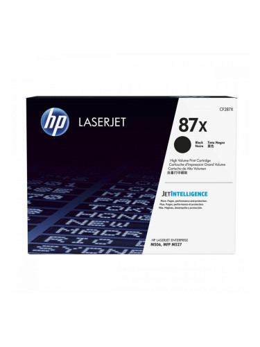 Toнер HP 87X Toнер Черен
