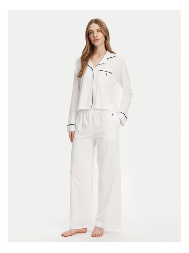 Polo Ralph Lauren Пижама 4P8002 Бял Relaxed Fit