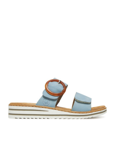 Rieker Чехли V0692-10 Син