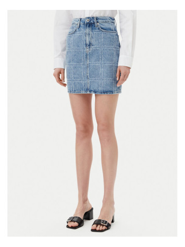 Karl Lagerfeld Jeans Дънкова пола A2W12013 Син Regular Fit