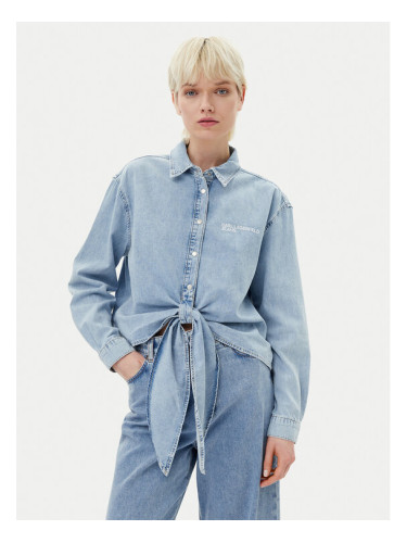 Karl Lagerfeld Jeans дънкова риза A2W11021 Син Regular Fit
