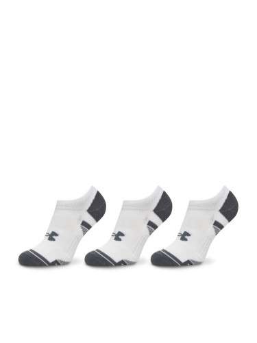 Under Armour Чорапи тип терлици Performance Tech 1379526 Бял