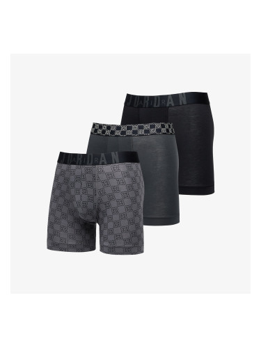 Боксерки Jordan Flight Modal 23 Monogram Boxer Brief 3-Pack Black S