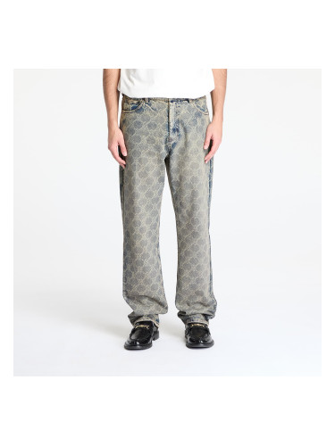 Дънки Daily Paper Shield Laser Washed Jeans Blue XS