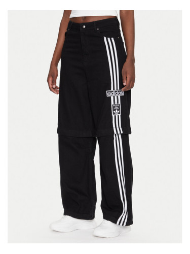 adidas Дънки Adibreak JD0082 Черен Wide Leg