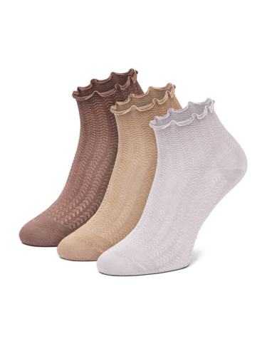 Nine West Дълги чорапи KR_NW_LETIZIA_Z_SS25 (3 PACK) Цветен