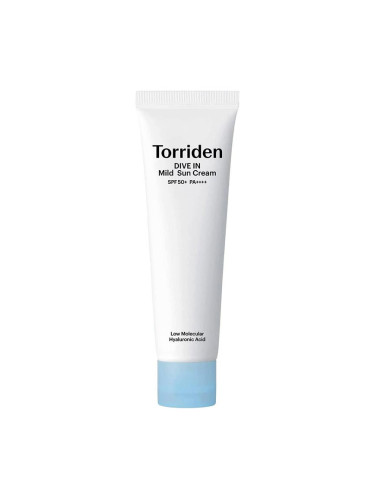 Минерален слънцезащитен крем SPF50+ Torriden DIVE-IN Mild Suncream