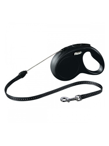 Кучешка Каишка Flexi Flexi 5 m Черен S