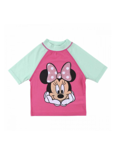 Тениска за Плуване Minnie Mouse цвят тюркоаз - 3 години