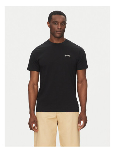 Billabong Тишърт EBYKT00100 Черен Regular Fit