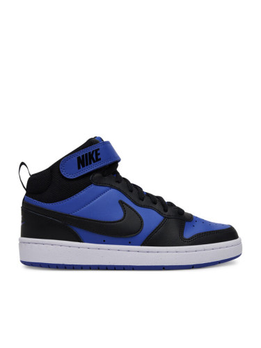 Nike Сникърси Court Borough Mid 2 (GS) CD7782 404 Син