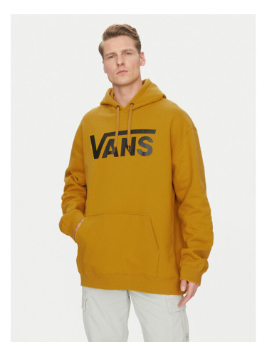 Vans Суитшърт VN000HNXBL21 Жълт Relaxed Fit