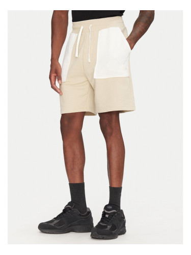 The North Face Спортни шорти Terry NF0A8C29 Бежов Regular Fit