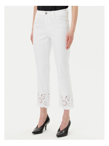 Joseph Ribkoff Панталони тип кюлоти 251965 Бял Regular Fit