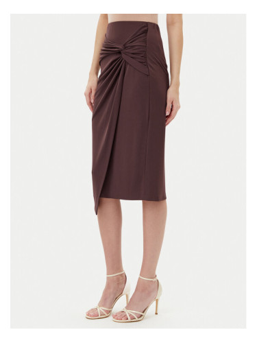 Rinascimento Миди пола CFC0123489003 Кафяв Regular Fit