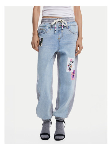 Desigual Дънки Mnnie 25SWDD72 Син Loose Fit