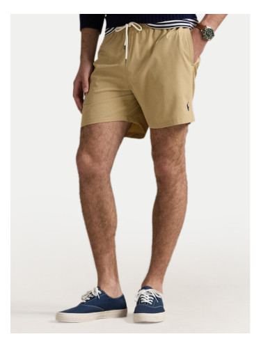 Polo Ralph Lauren Плувни шорти 710957782001 Бежов Classic Fit