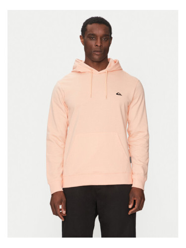 Quiksilver Суитшърт EQYFT04951 Оранжев Regular Fit