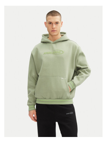 Karl Kani Суитшърт Ellipse 60210339 Зелен Regular Fit