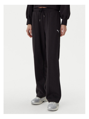 Puma Долнище анцуг Ess 629774 Черен Straight Fit